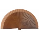 Abanico de madera en colores