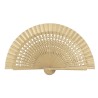 Abanico madera 16cm calado