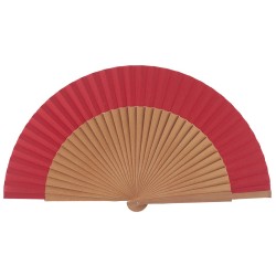 Abanico madera peral