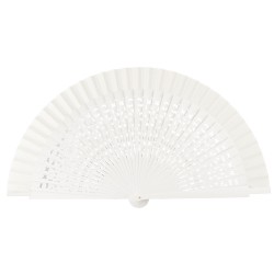 Abanico madera 23cm calado