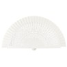 Abanico madera 23cm calado