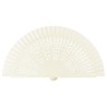 Abanico madera 23cm calado