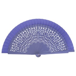 Abanico madera 23cm calado