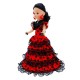 MUÑECA ANDALUZA O FLAMENCA