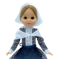 MUÑECA ALDEANA VASCA CASERA