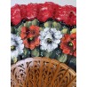Abanico de Madera con puntilla